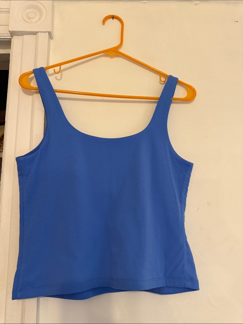 A New Day Blue Women's Tank Top - Classic Scoop Neck